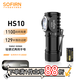 sofirn HS10索菲恩頭燈迷你便攜手持頭戴式兩用小型手電筒戶外照明燈 HS10套餐5000K含電池