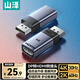 山澤DP轉(zhuǎn)HDMI轉(zhuǎn)接頭 4K高清DisplayPort公對母視頻轉(zhuǎn)換器 電腦臺式機(jī)接電視顯示器投影儀連接線 ZHQ-22