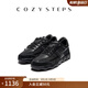 COZY STEPS可至男女款春季新款休閑復(fù)古德訓(xùn)鞋舒適輕便法棍鞋 黑色（女） 37