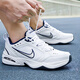 耐克（NIKE）男鞋女鞋AIR MONARCH IVM2K氣墊運動鞋休閑鞋老爹鞋跑步鞋 415445-102男女同款 藍白 37.5