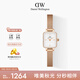 丹尼爾惠靈頓（DanielWellington）DW手表女全新復(fù)古小方糖鋼帶腕表石英表七夕禮物送女友DW00100731