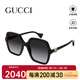 古馳（GUCCI）太陽(yáng)女鏡時(shí)尚板材大框GG1072SA復古遮陽(yáng)開(kāi)車(chē)駕駛古馳墨鏡女士 GG1072SA-001