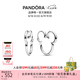 潘多拉（PANDORA）迪士尼系列米奇剪影耳環(huán)卡通可愛七夕情人節(jié)禮物送女友 多色 293528C00 均碼