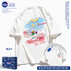 NASA STONE聯(lián)名小王子短袖t恤男女生2025新款夏季小眾設(shè)計(jì)感青少年純棉上衣 白色 L 成人尺碼