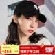 MLB棒球帽子夏季【女明星虞書欣同款】鴨舌帽軟頂帽3ACP7701N-50BKS