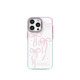 FUNNY RICH蕾絲蝴蝶結(jié)適用iPhone16ProMax手機(jī)殼磁吸蘋(píng)果15漸變透明新款保護(hù)套女14防摔13創(chuàng)意設(shè)計(jì)感ins原創(chuàng) 粉色蝴蝶結(jié)-粉綠（磁吸款） iPhone 15 Pro Max