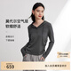 EP雅瑩女裝 簡(jiǎn)約抽繩設(shè)計(jì)連帽修身上衣夏季商場(chǎng)同款5506A 灰色 M