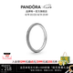 潘多拉（PANDORA）ME系列率性年輪戒指紋理可疊戴情侶對(duì)戒七夕情人節(jié)禮物送女友 黑色紋理 54mm