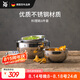 WMF德國福騰寶 家用不銹鋼盆和面揉面盆洗菜盆料理碗4件套廚房好物