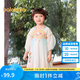 巴拉巴拉女童連衣裙寶寶童裝夏季兒童裙子國風(fēng)漢服襦裙潮208224111022