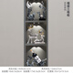 鹿擺件輕奢高檔客廳酒柜高級感電視柜辦公室裝飾品創(chuàng)意家居仿水晶 福祿雙至三格柜套裝【灰色】【不含紅酒】