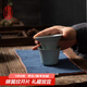 東道汝窯河南非遺公道杯茶漏 開(kāi)片汝瓷功夫茶具陶瓷茶濾組尼龍過(guò)濾網(wǎng) 澄心茶漏2023款禮盒（天青色）