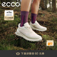 愛(ài)步（ECCO）休閑鞋女 25年新款跑步鞋百搭輕便拼接運(yùn)動(dòng)鞋女鞋 奧途824333 砂礫灰/石灰色/灰白色 37
