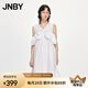 JNBY/江南布衣【云朵系列】春夏無袖連衣裙小黑裙氣質(zhì)淑女5N4G13750 100/本白 M