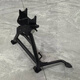 工馬適用HJ300-3豪爵摩托車TR300plus大撐主站架雙撐起車架大腳架改裝 省力黑色碳鋼大撐主站架【雙層烤