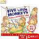 英文原版繪本 Five Little Monkeys Bake a Birthday Cake 五只小猴子 送音頻