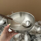 妙占廚房螺螄粉碗專用大面碗韓式湯碗大號(hào)家用深碗冷面大碗嗦粉 不銹鋼砂光雙層碗【20*7.7cm】
