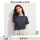 ABERCROMBIE & FITCH【百搭純色】女裝25夏季經(jīng)典小麋鹿修身圓領(lǐng)短袖T恤KI139-5759 海軍藍(lán) S (165/92A)