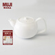 無印良品（MUJI）骨瓷 茶壺 茶具泡茶壺水壺 500mL