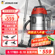 杰諾桶式吸塵器工廠車間酒店2000W大功率工業(yè)吸塵機(jī)開荒保潔汽美地毯強(qiáng)力吸水吸毛除塵機(jī)505-60L