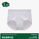 松山棉店商場同款小棉花高腰內(nèi)褲女7A抑菌高彈不勒棉柔親膚女士三角褲頭 紫色 1條 均碼 Plus(120-155)