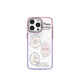 FUNNY RICH甜酷芭蕾風(fēng)適用iPhone16ProMax手機殼蘋果15puls新款磁吸保護套漸變色透明14女ins防摔小清新可愛 公主茶話會-粉紫 iPhone 14