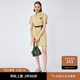 moussy 女裝新款迪士尼合作款工裝風(fēng)連衣裙女028GSM30-0120 070米色 S 00001
