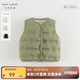 MARC&JANIE馬克珍妮男女童羽絨馬甲冬裝兒童超輕保暖羽絨服背心秋童裝240911