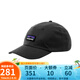 巴塔哥尼亞（Patagonia）P-6 Label Trad透氣棉質(zhì)可調(diào)節(jié)遮陽帽38296 黑色BLK 均碼