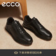 愛步（ECCO）正裝鞋 增高牛皮休閑皮鞋男 雅仕男鞋系列207124 黑色42