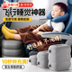 衛(wèi)辭飛機(jī)充氣腳墊長(zhǎng)途動(dòng)車(chē)高鐵出行飛機(jī)必備三件套嬰幼兒旅行睡覺(jué)神器 三層灰色充氣腳墊+收納包