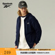 Reebok銳步官方24年新款男女休閑百搭時尚舒適拉鏈連帽衛(wèi)衣 24FRE101UGN2 2XL
