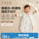 十月結(jié)晶嬰兒睡袋雙層一體式春夏款新生兒幼兒防踢被防著涼防驚跳 小鹿80