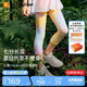 moodytiger【仙女家族】女童緊身褲涼感防曬夏季褲子高彈速干兒童修身七分褲