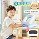 9i9兒童午睡枕頭5檔可調節小學(xué)生趴睡枕教室桌上睡覺(jué)辦公室抱枕A81藍