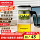 金灶（KAMJOVE） 飄逸杯茶道杯玻璃茶壺泡茶壺茶具玲瓏杯泡茶器茶壺玻璃壺花茶壺 TP-200（1000ml）