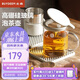 北鼎（Buydeem）玻璃杯 辦公家用大容量沖茶壺 泡茶玻璃器具 耐高溫泡茶壺500ML