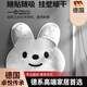 AILUKI德國洗腳神器搓腳地墊洗腳板去死皮懶人浴室衛(wèi)生間洗澡刷按摩硅膠 灰色【隨貼隨吸_掛壁晾干】