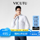 威可多（VICUTU）【云朵襯衫三代】男士長袖百搭商務(wù)襯衫白色170/B/40