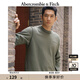 ABERCROMBIE & FITCH男裝女裝情侶裝24春夏款經(jīng)典百搭長(cháng)袖黑色多色T恤KI123-4181 草綠色 L (180/108A)
