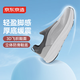 京東京造【Air Foam】厚底緩震夏季透氣新款網(wǎng)面一腳蹬休閑鞋男淺灰色40