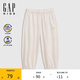 GAP女幼童2025夏季新款膠印logo防曬涼感束口褲兒童裝長(zhǎng)褲767323