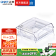正泰（CHNT）防水盒防濺盒 86型暗裝防水開關(guān)插座面板 衛(wèi)生間塑料防水殼 透明款暗裝NEH1-10310(IP55防水)