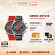 宇聯(lián)（UNION GLASHUTTE SA）格拉蘇蒂德國手表貝利士熊貓盤機械計時碼表七夕禮物送男友