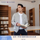 Tommy Hilfiger【棒球領開衫】秋冬季男裝商務休閑通勤拼色袖口針織外套78J4973