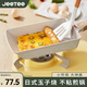 Jeetee吉特玉子燒煎鍋早餐鍋厚蛋燒專用不粘平底鍋煎餅煎蛋神器不挑灶具 【2025溫控新升級】奶酪米玉子燒