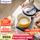 東菱（Donlim）家用多功能面食機(jī)廚師機(jī) 全自動(dòng)絞肉 揉面一體發(fā)酵打發(fā)和面機(jī)DL-1349【鈦金灰】