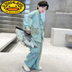G.DUCKKIDS小黃鴨品牌童裝男童漢服套裝2025新款中兒童國風(fēng)新中式唐裝兩件套 圖片色 100 cm