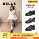 百麗（Belle）七夕禮物張凌赫推薦海鷗樂(lè)福2.0版25女商場(chǎng)款皮鞋B5J1DCA5預(yù)售 【劉雯同款】黑色（4CM） 2.0 38 (240mm)