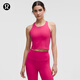 lululemon丨Wunder Train 女士工字運動(dòng)背心 速干 芯吸  LW1FG8S 樹(shù)莓醬粉 S /6